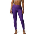 The World Tarot Card Yoga Leggings