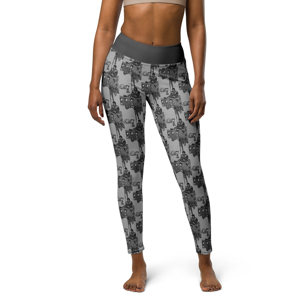 Four of Cups Tarot Card Yoga Leggings