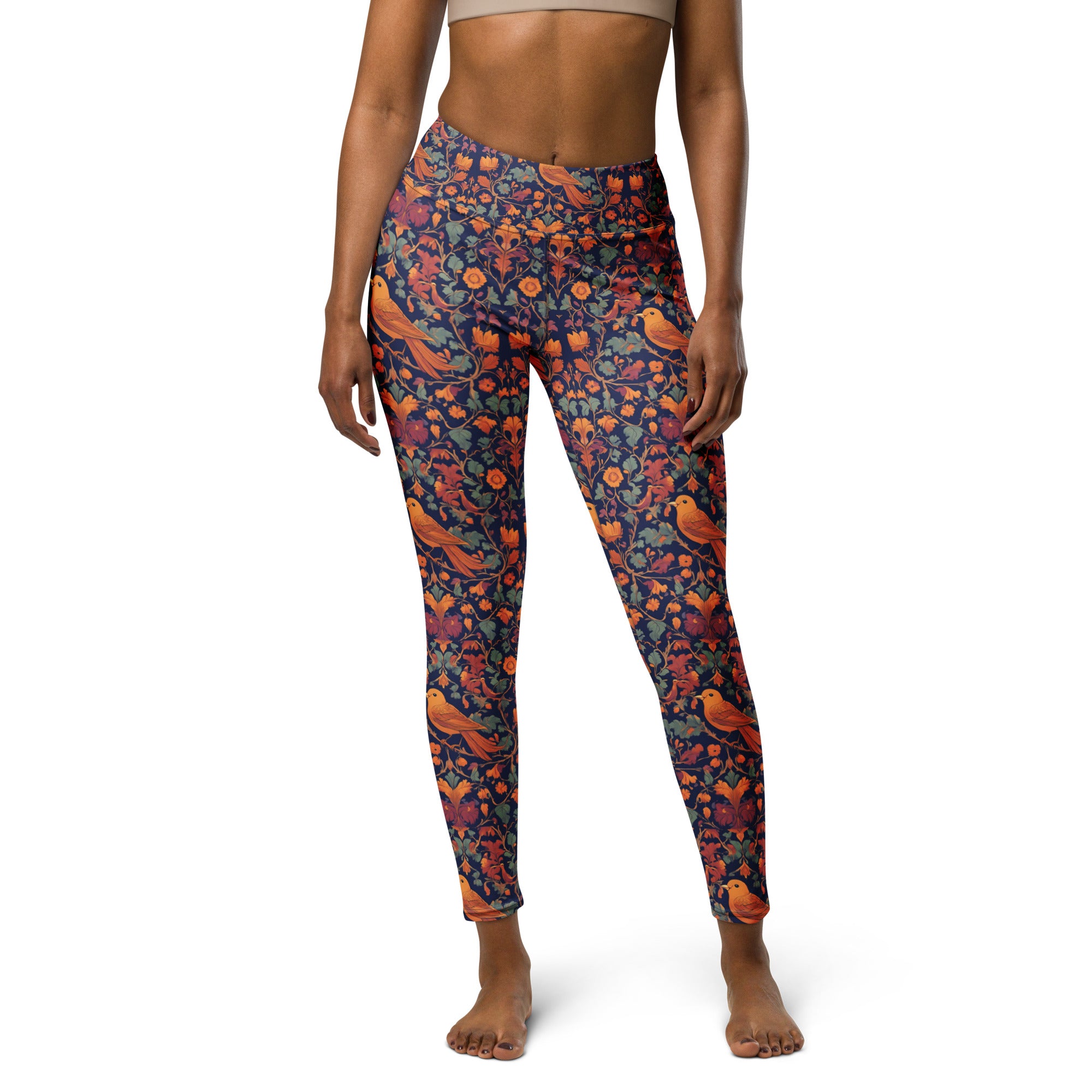 Golden Sparrow Yoga Leggings