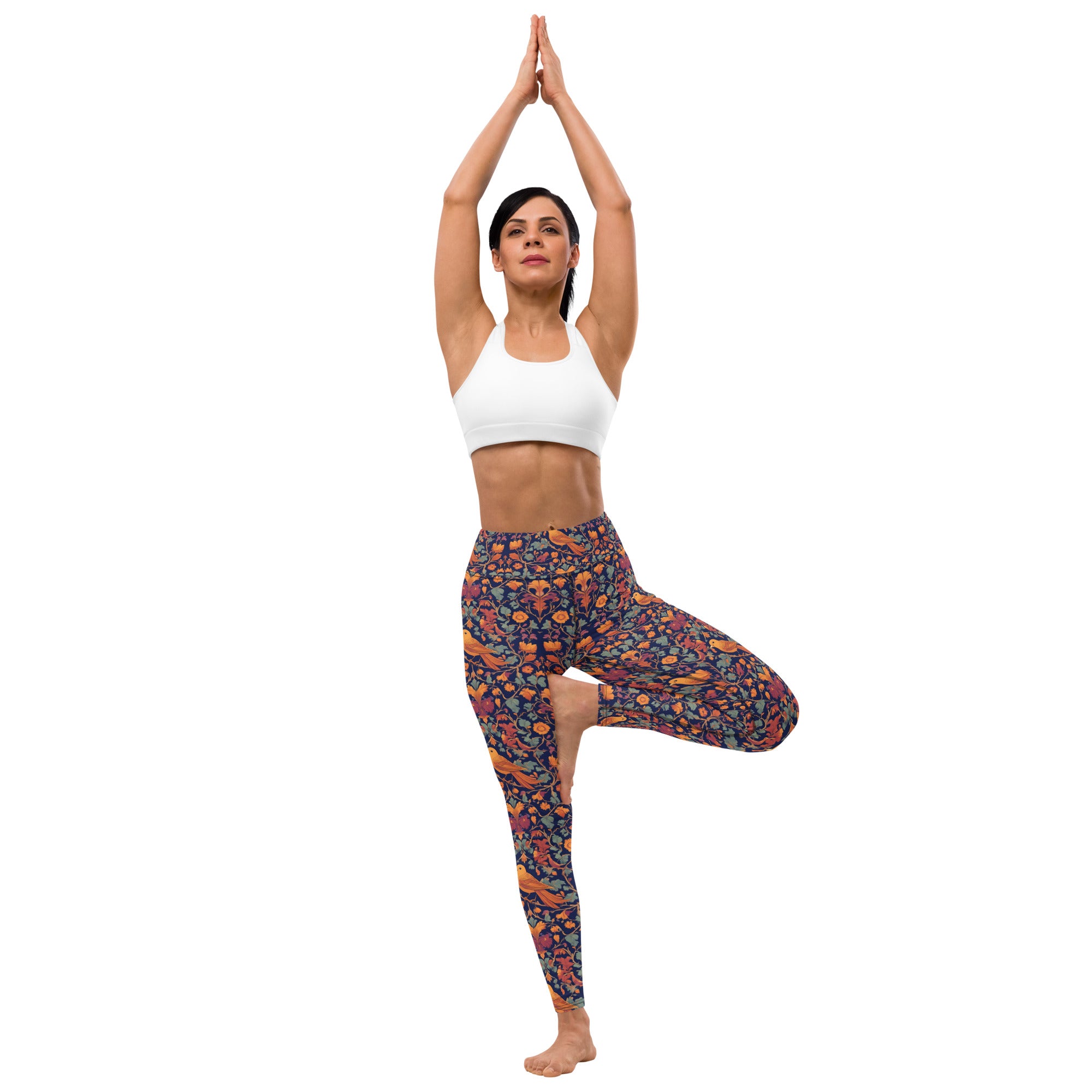 Golden Sparrow Yoga Leggings