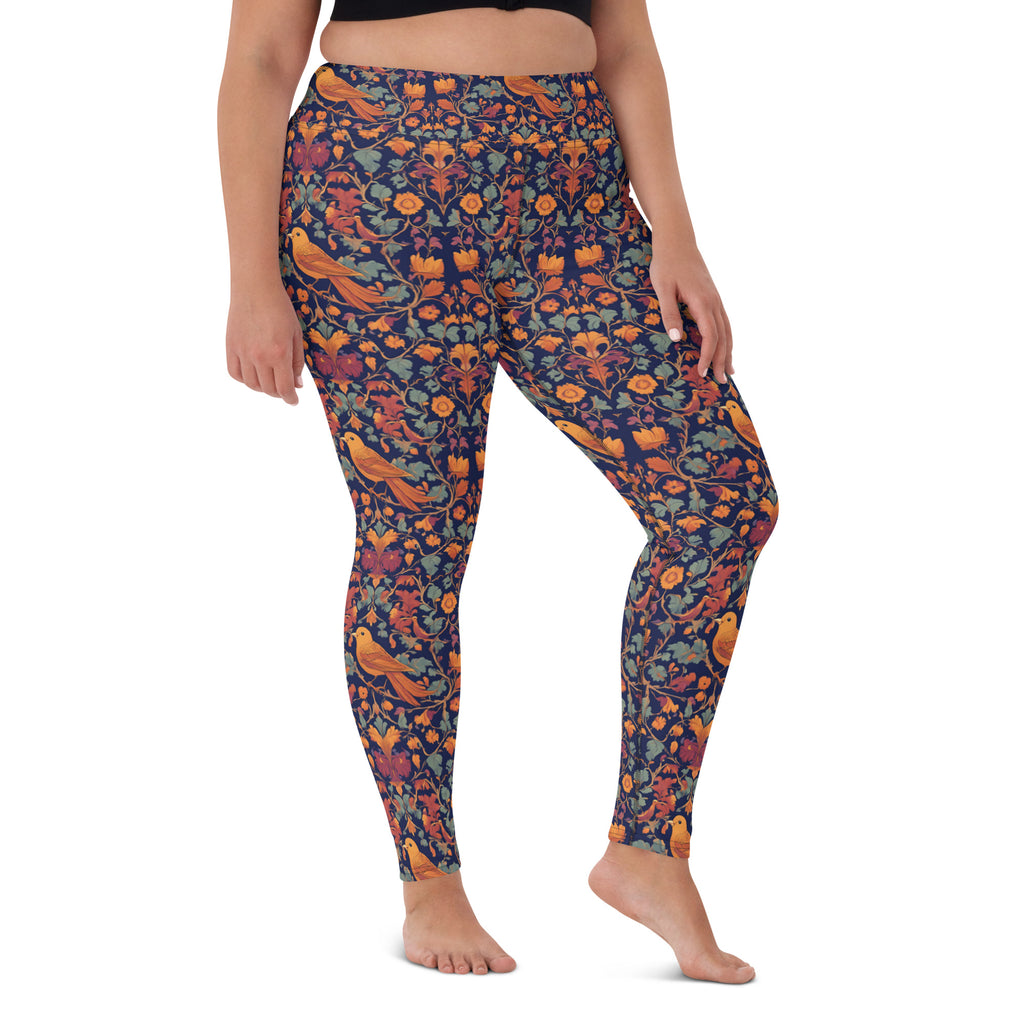 Golden Sparrow Yoga Leggings