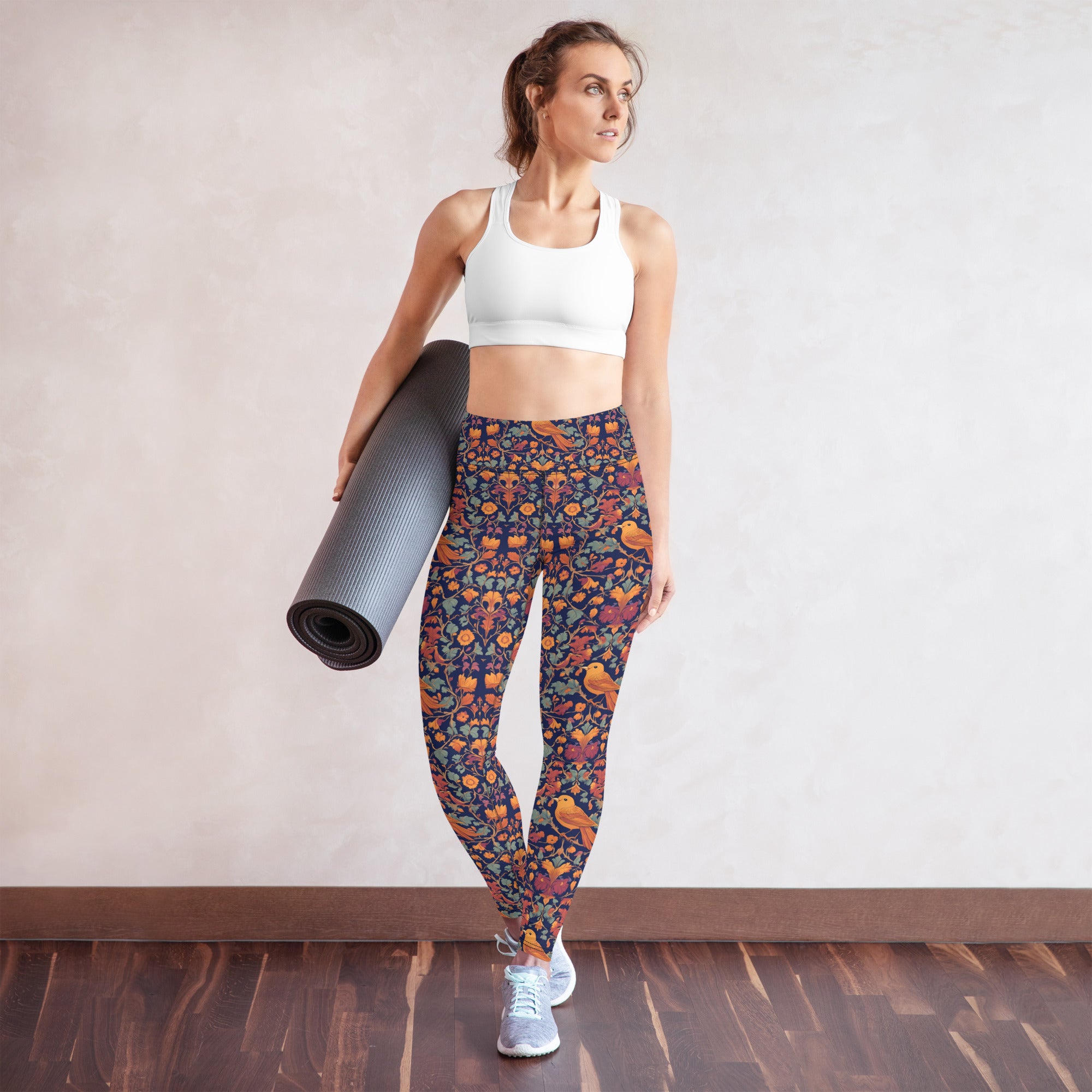 Golden Sparrow Yoga Leggings