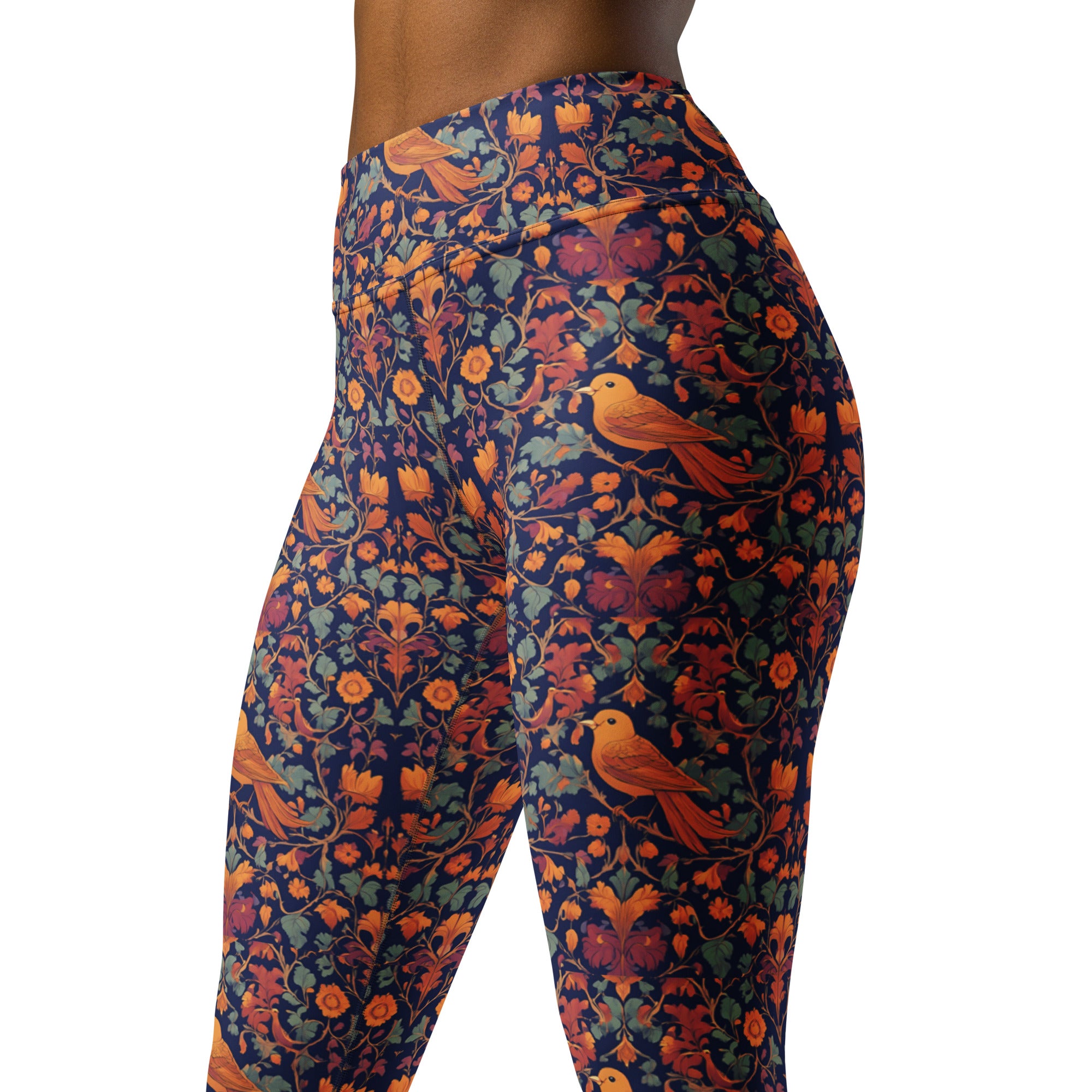 Golden Sparrow Yoga Leggings