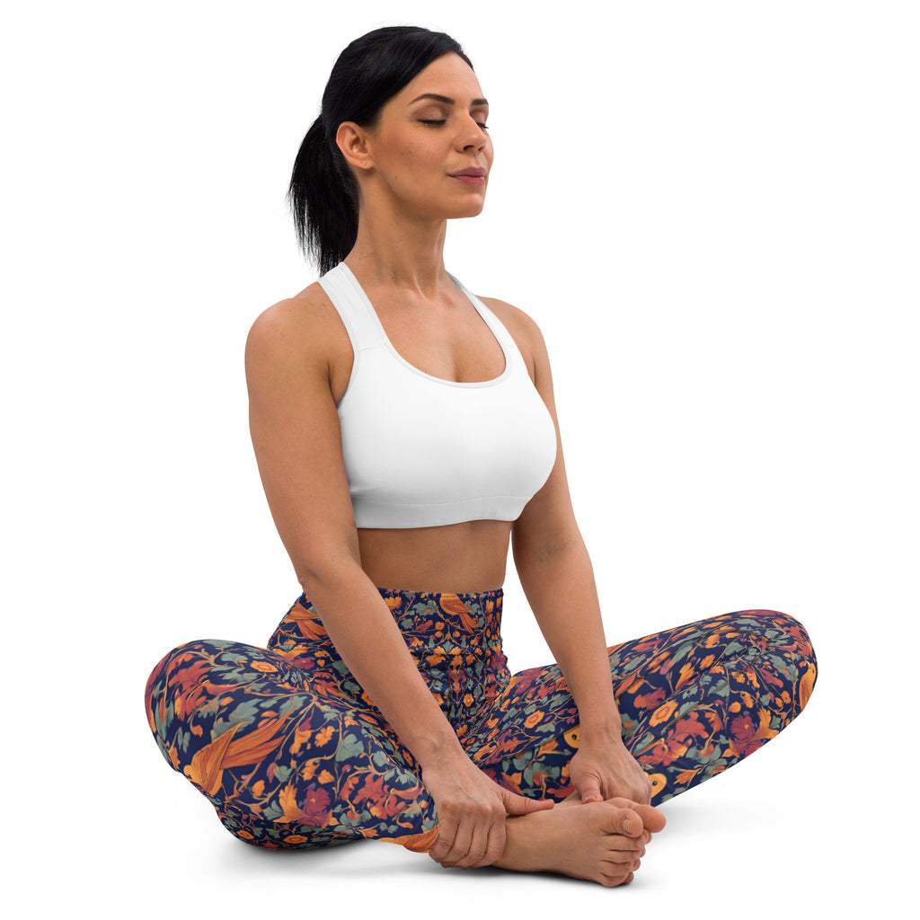 Golden Sparrow Yoga Leggings