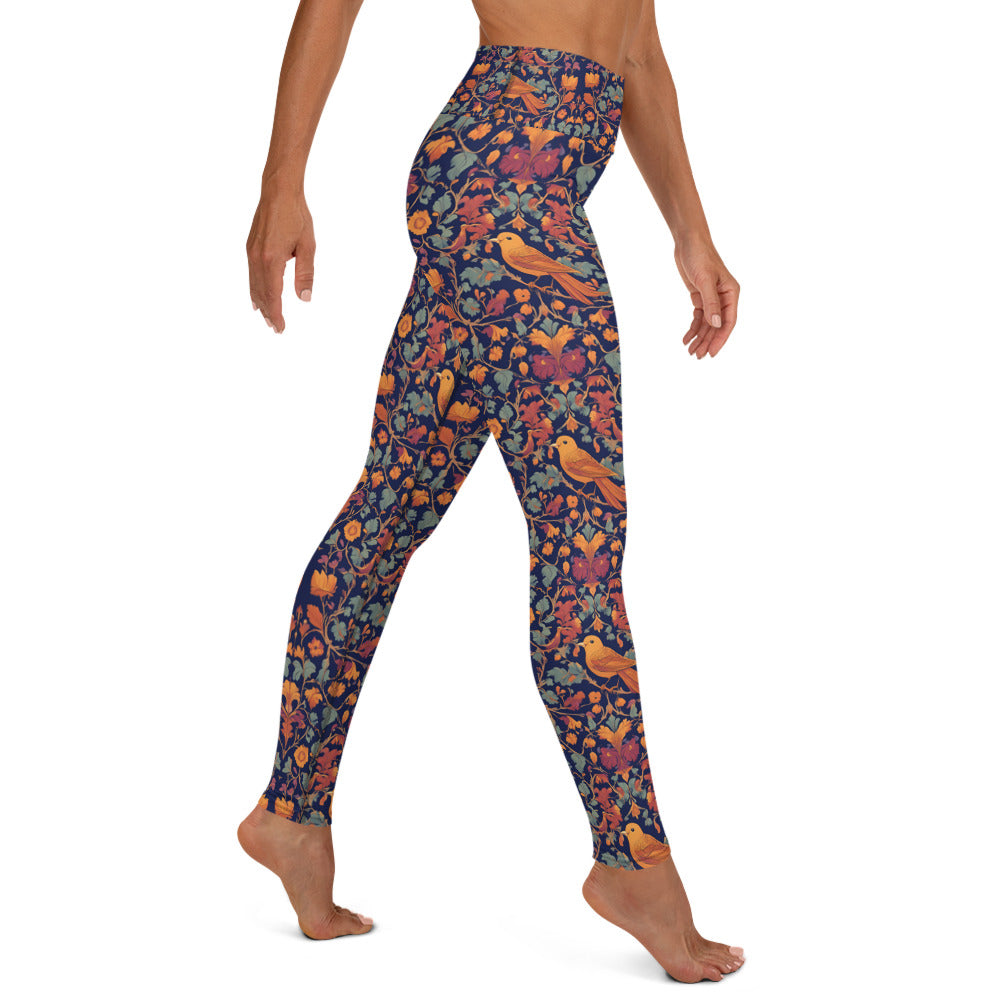 Golden Sparrow Yoga Leggings