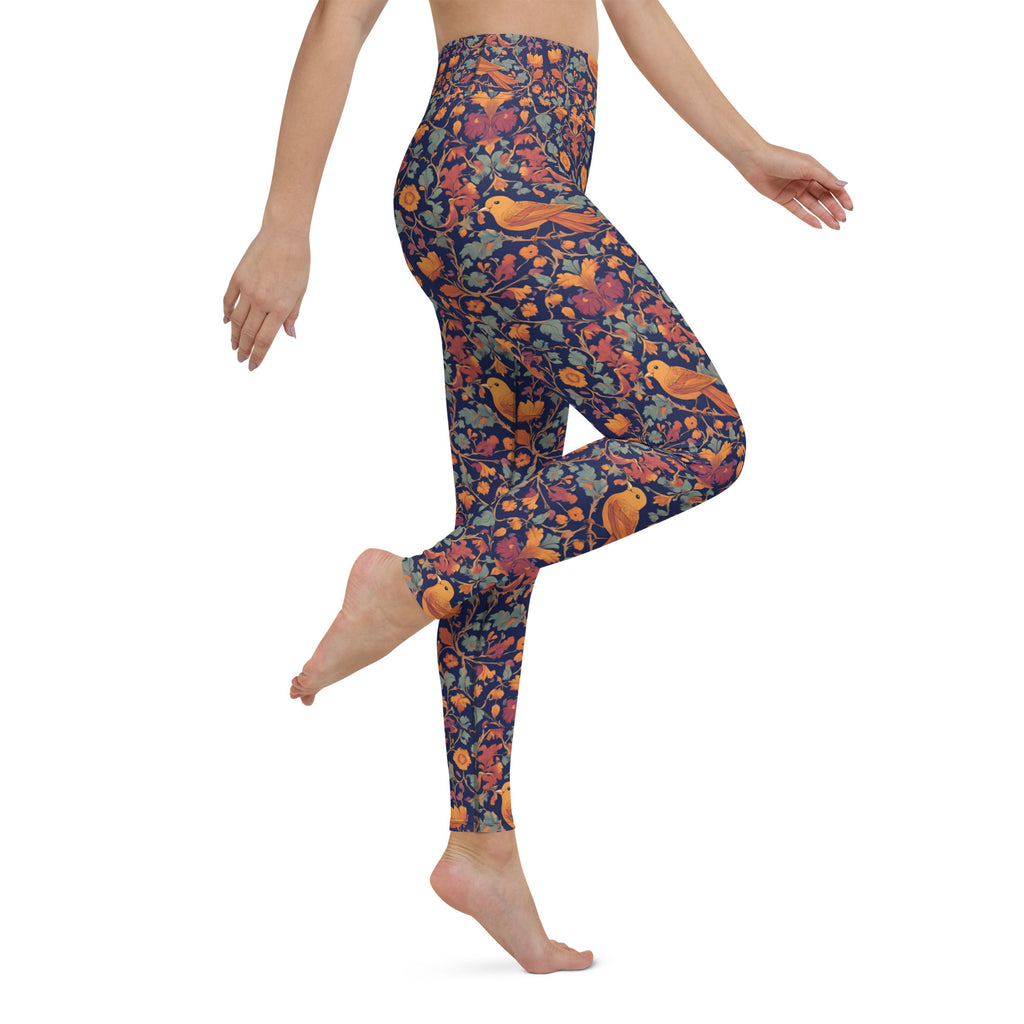 Golden Sparrow Yoga Leggings
