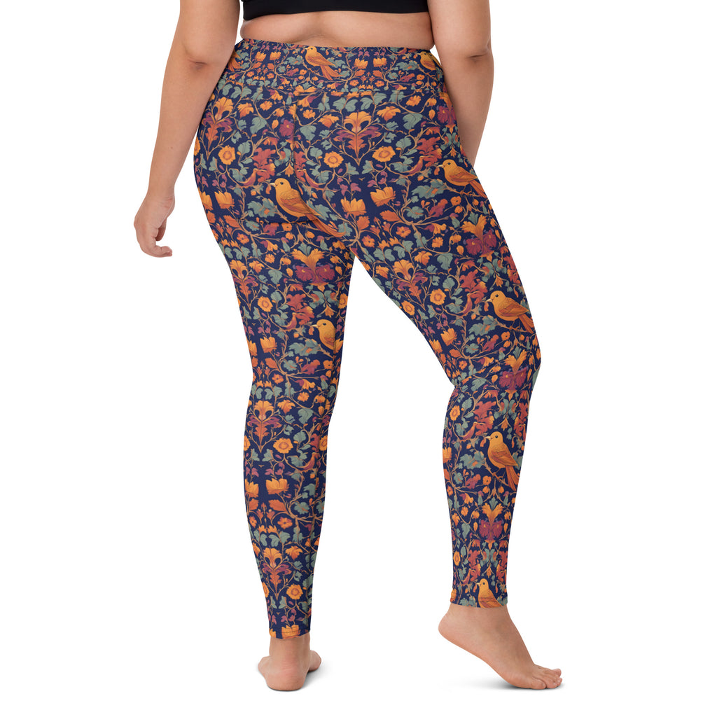 Golden Sparrow Yoga Leggings