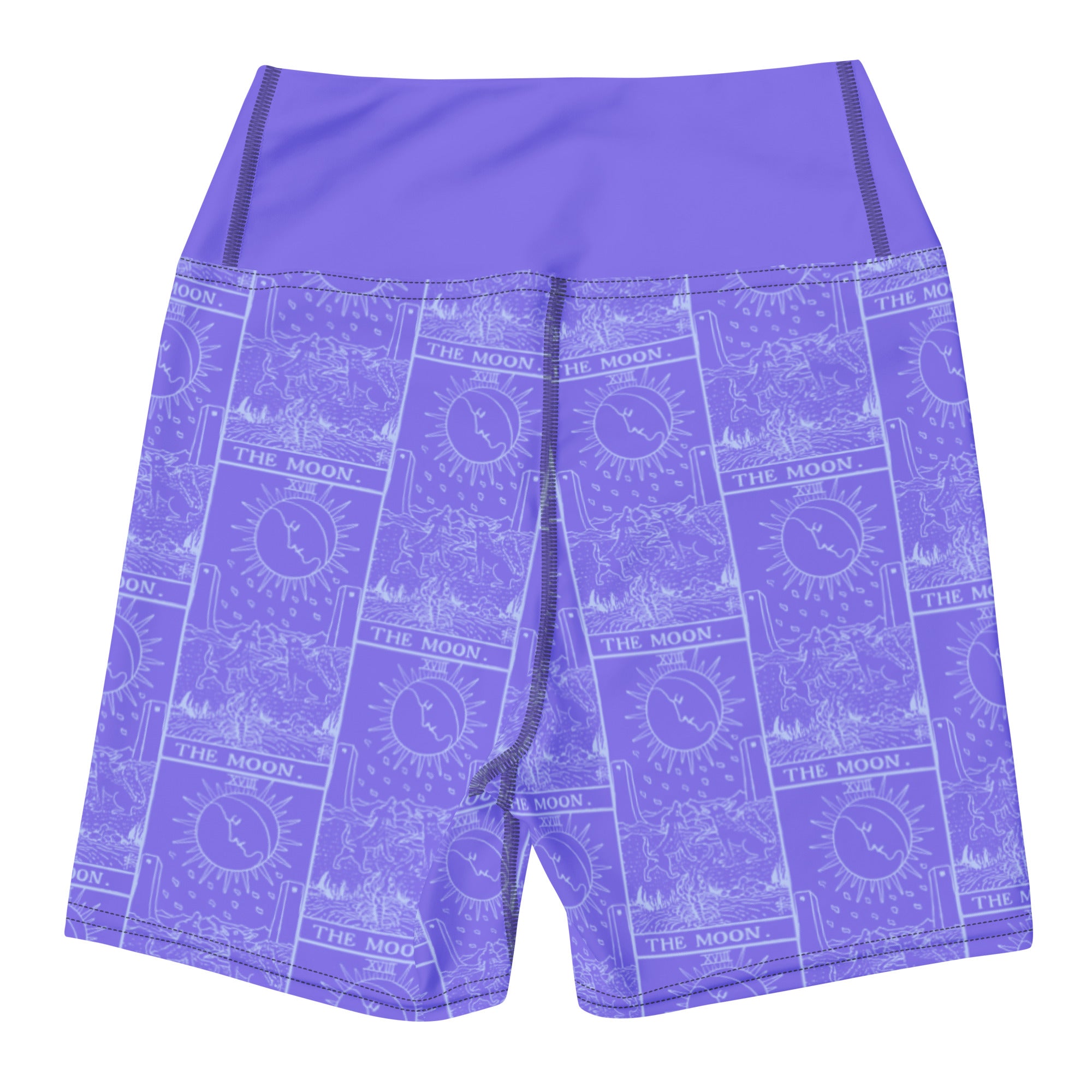 The Moon Tarot Card Bike Shorts