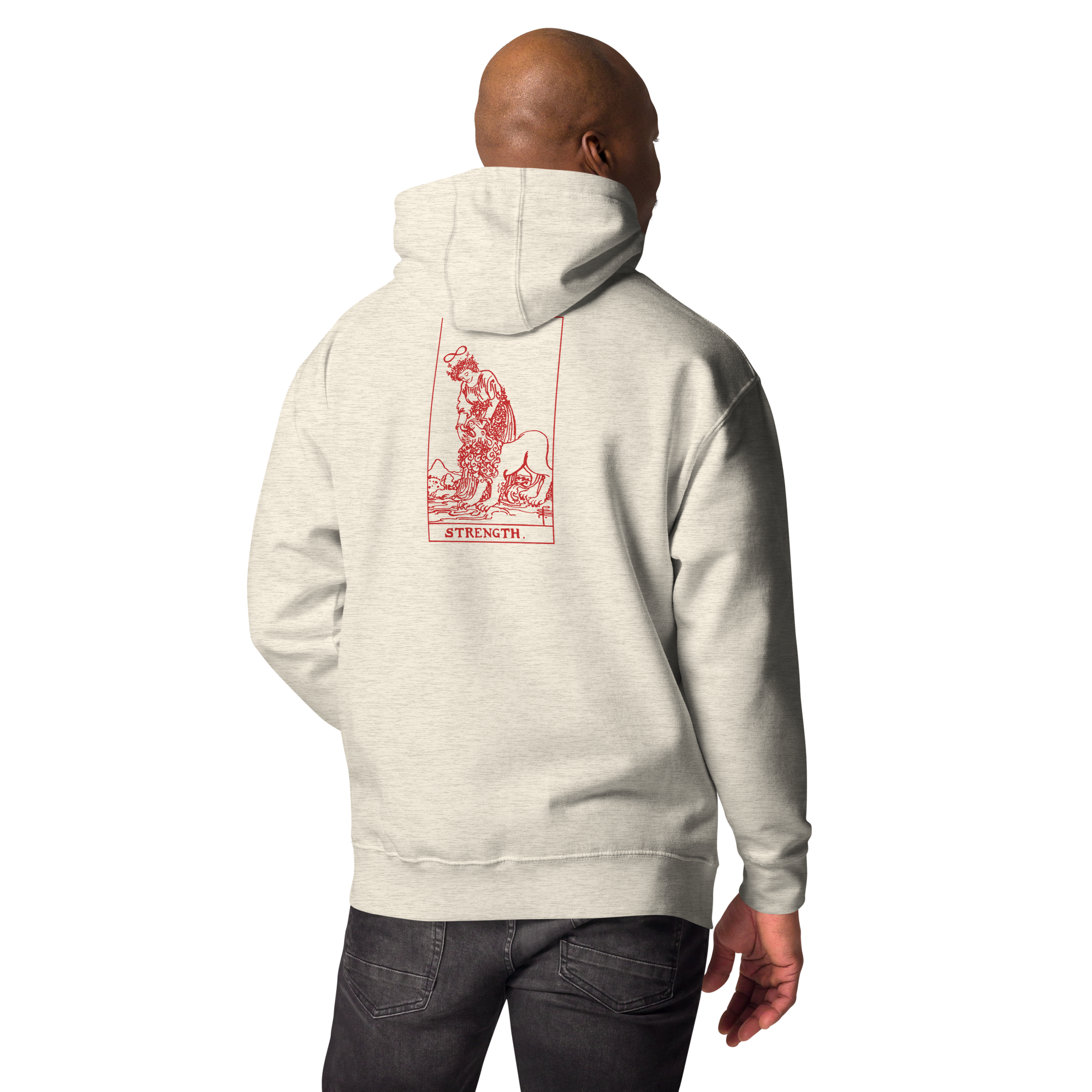 Strength Tarot Card Unisex Hoodie
