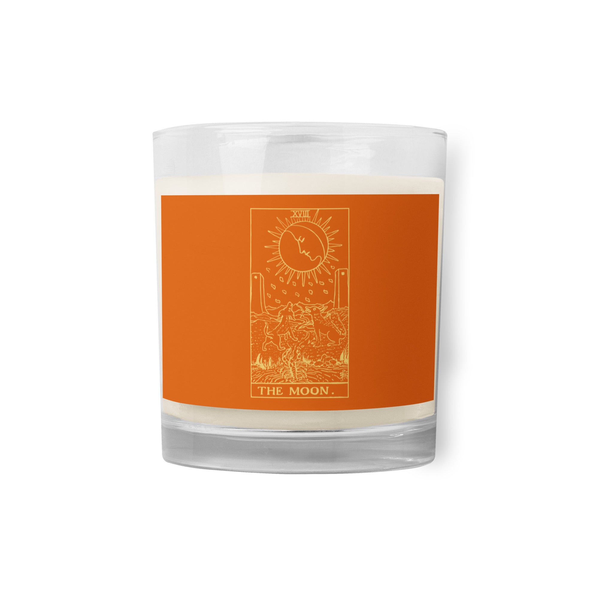 The Moon Tarot Card Scentless Soy Candle