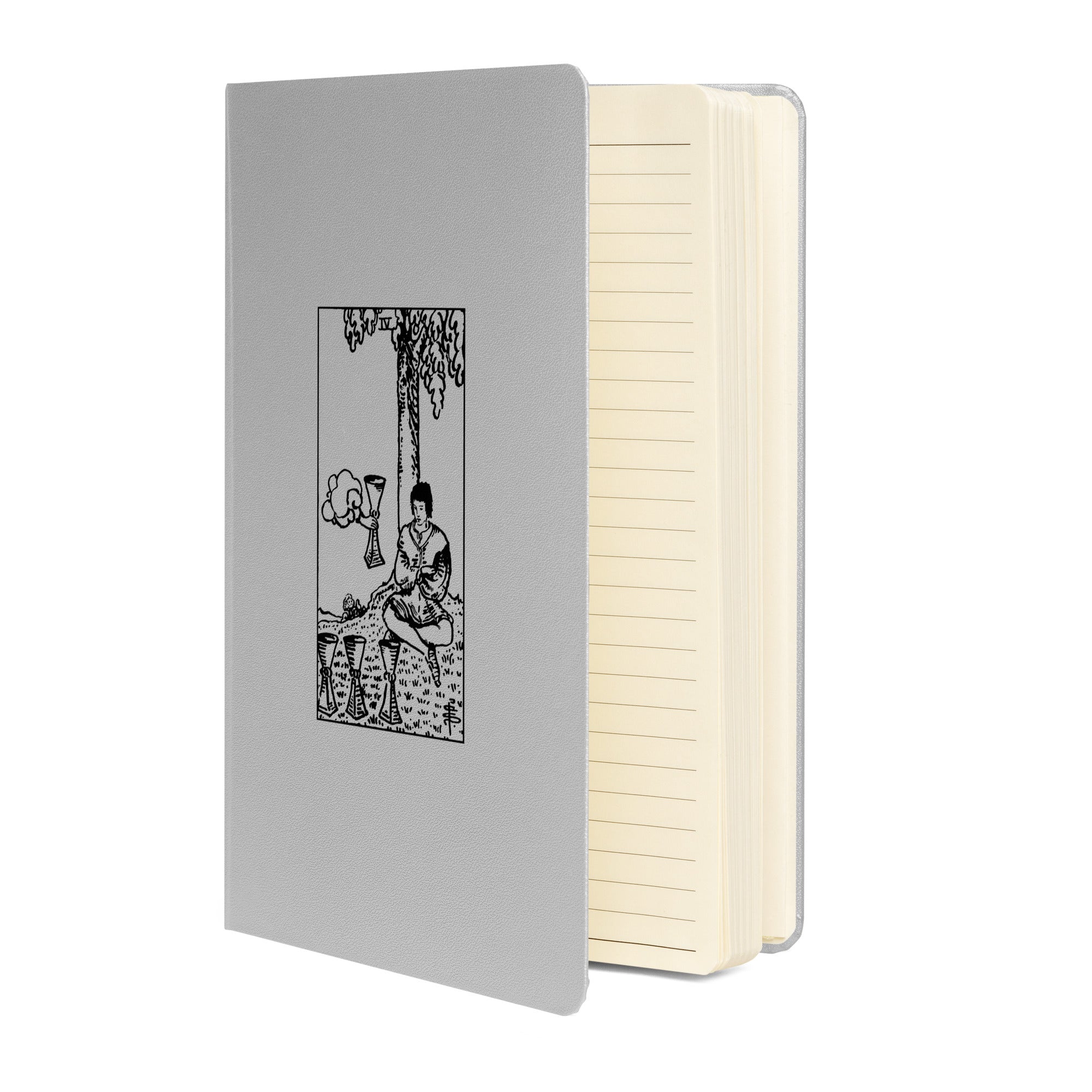 Four of Cups Tarot Card Journal