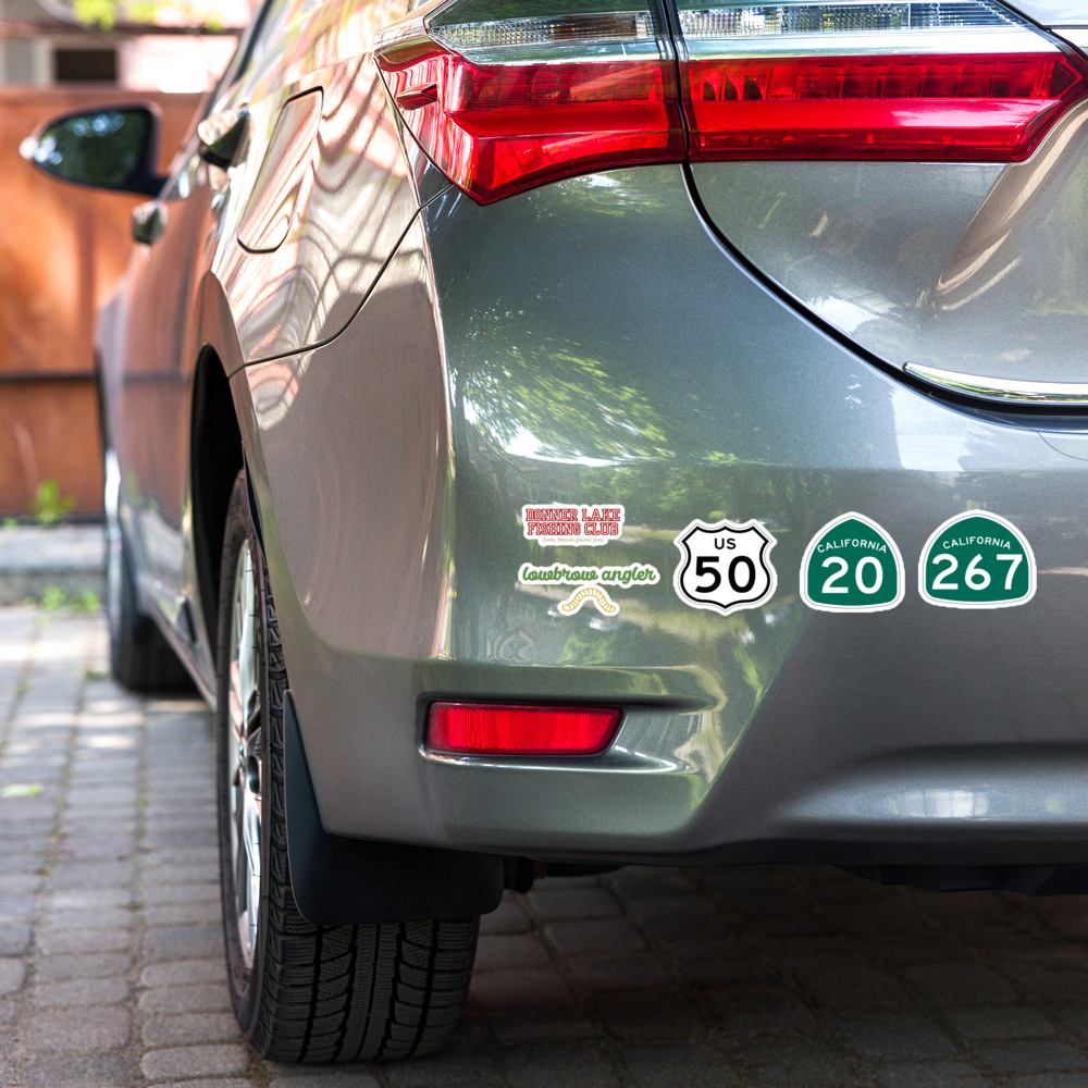 Tahoe Highways Vinyl Decal Stickers