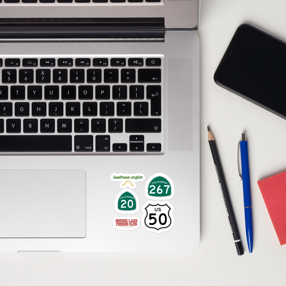 Tahoe Highways Vinyl Decal Stickers
