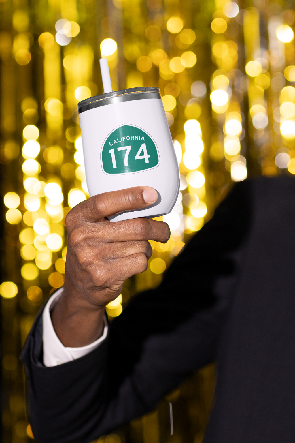 California Highway 174 12 oz Insulated Tumbler