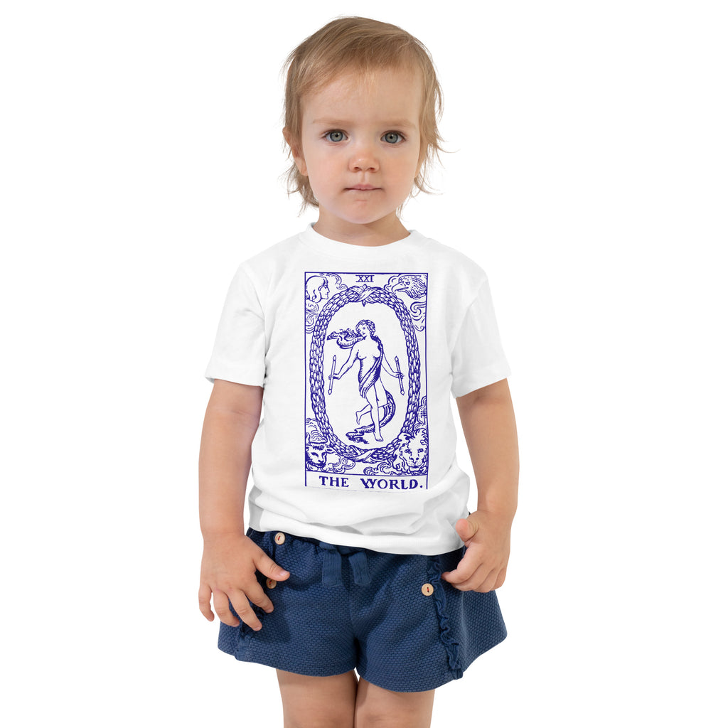 The World Tarot Card Tee for Tots