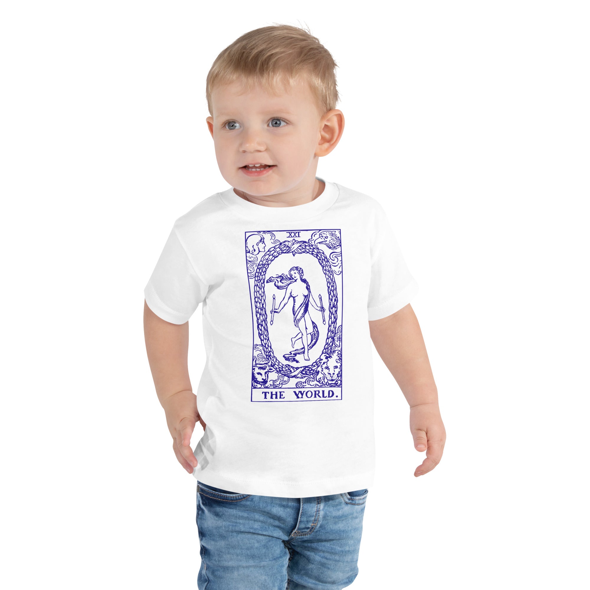 The World Tarot Card Tee for Tots