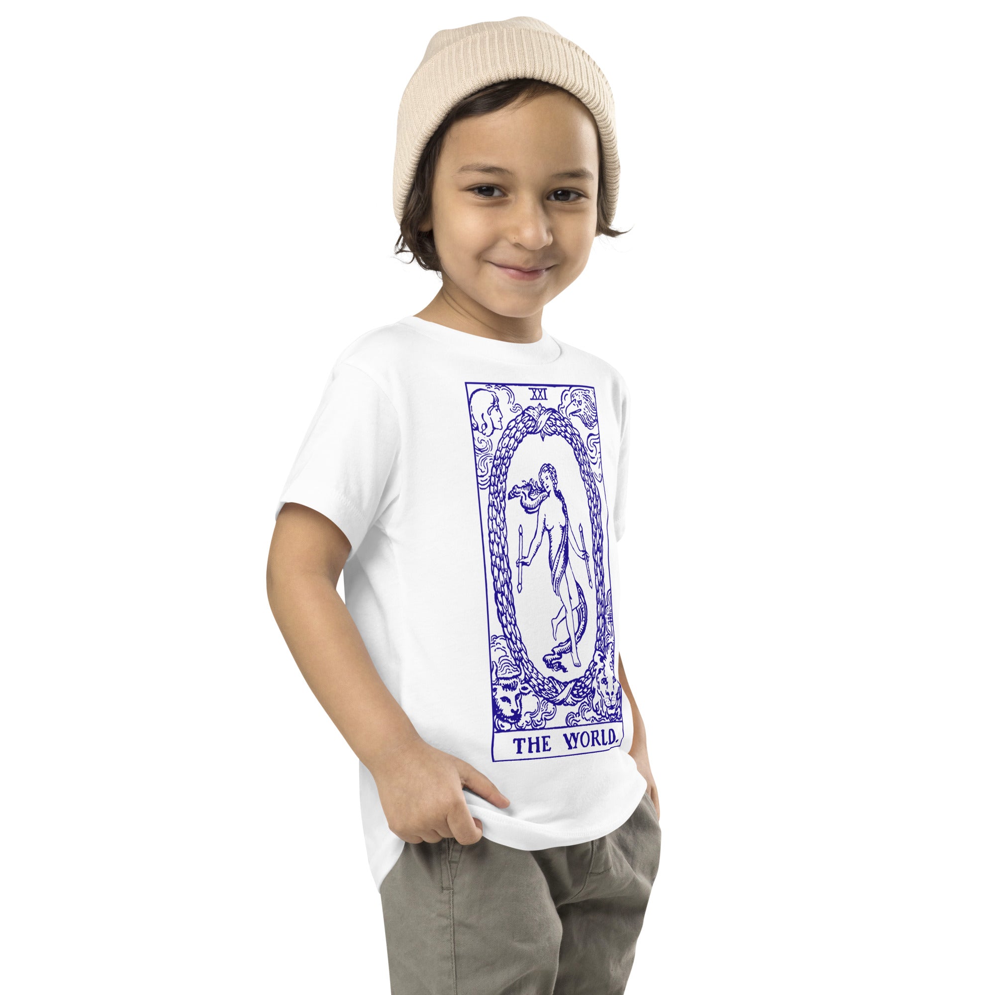 The World Tarot Card Tee for Tots