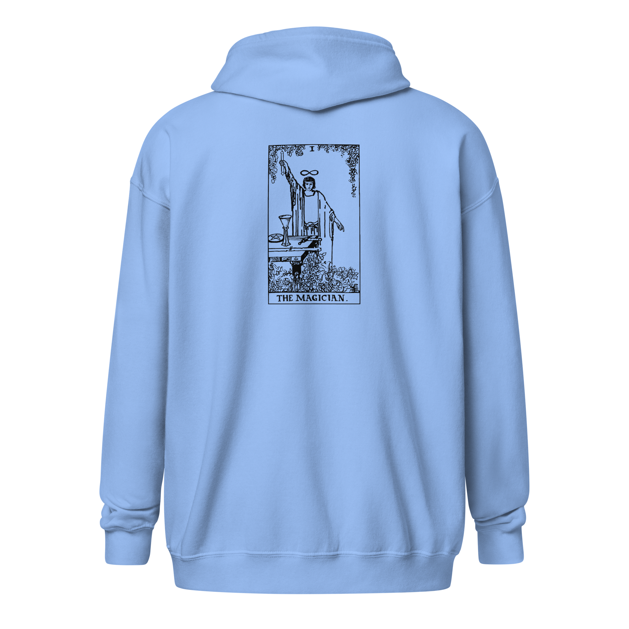 The Magician Tarot Card Zip up Hoodie