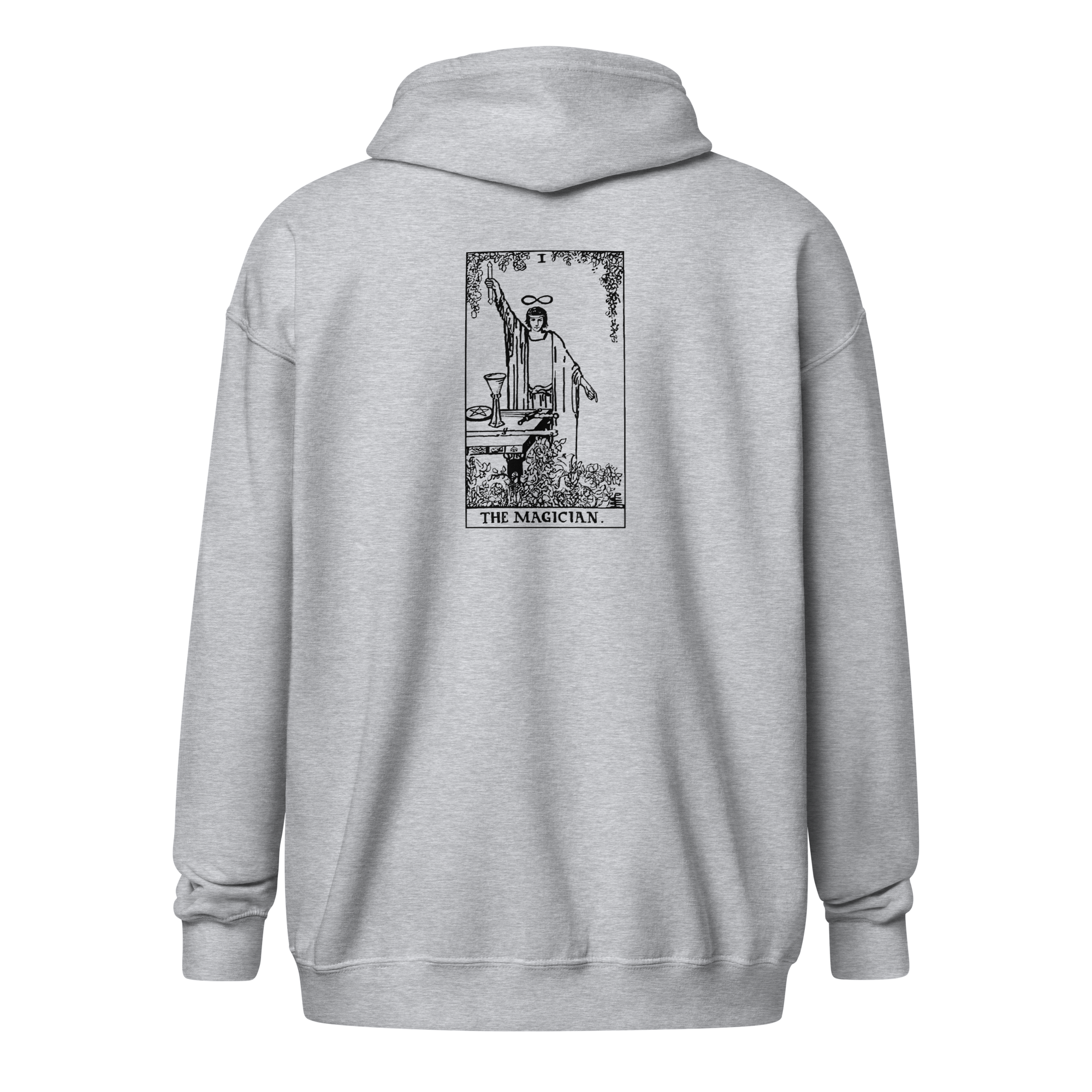 The Magician Tarot Card Zip up Hoodie