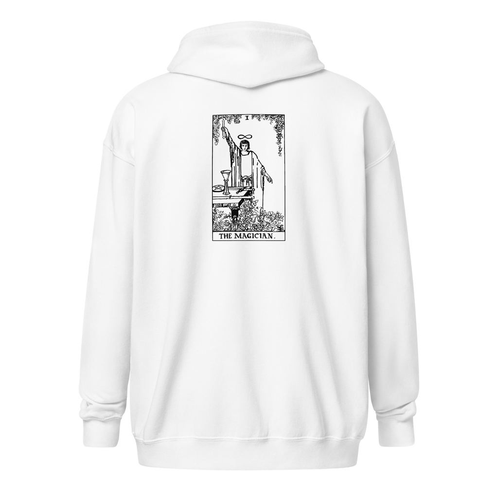 The Magician Tarot Card Zip up Hoodie