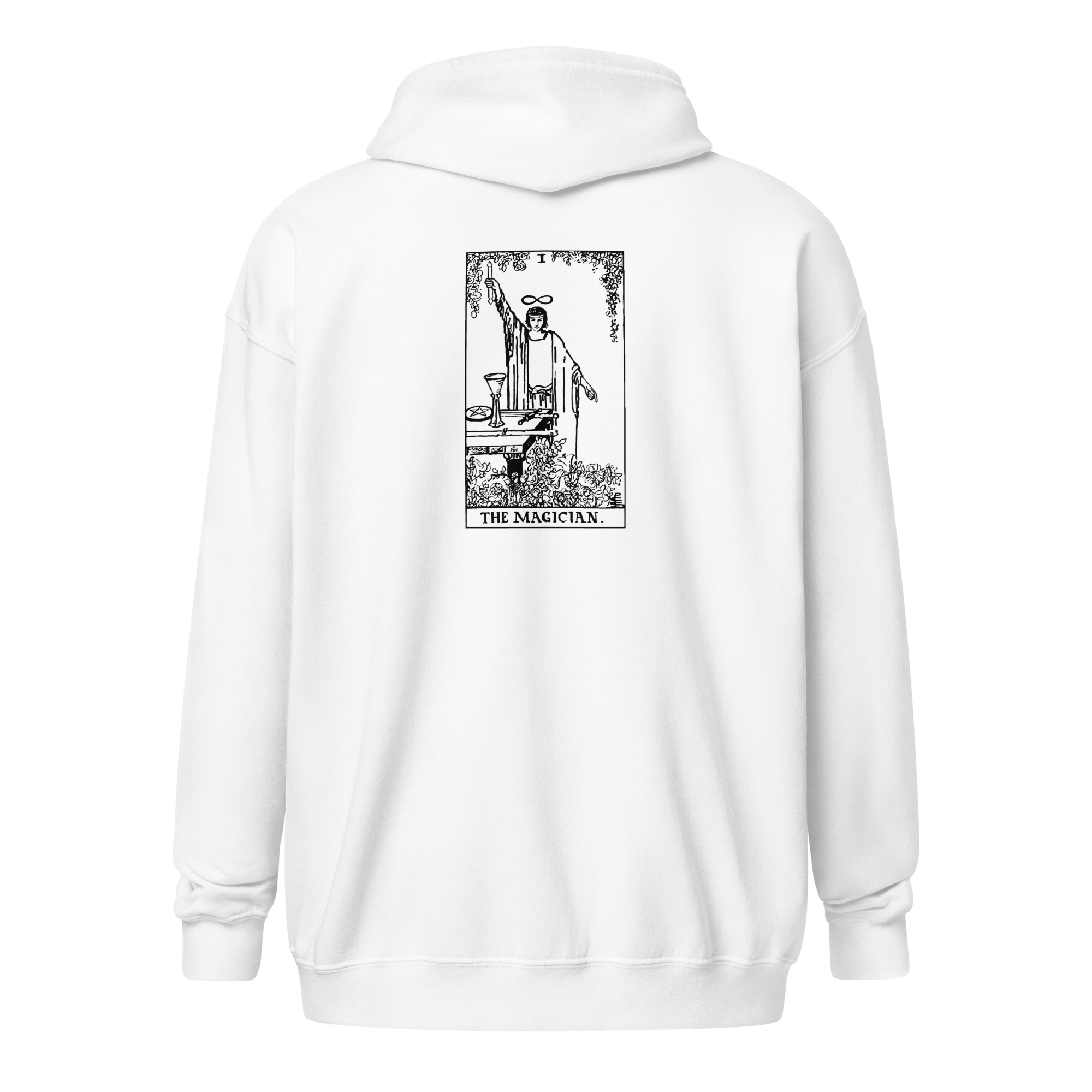 The Magician Tarot Card Zip up Hoodie