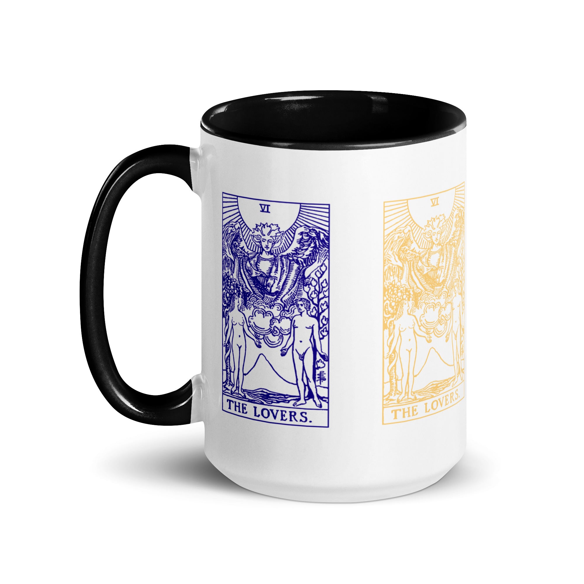 The Lovers Tarot Card 15 oz. Coffee Mug