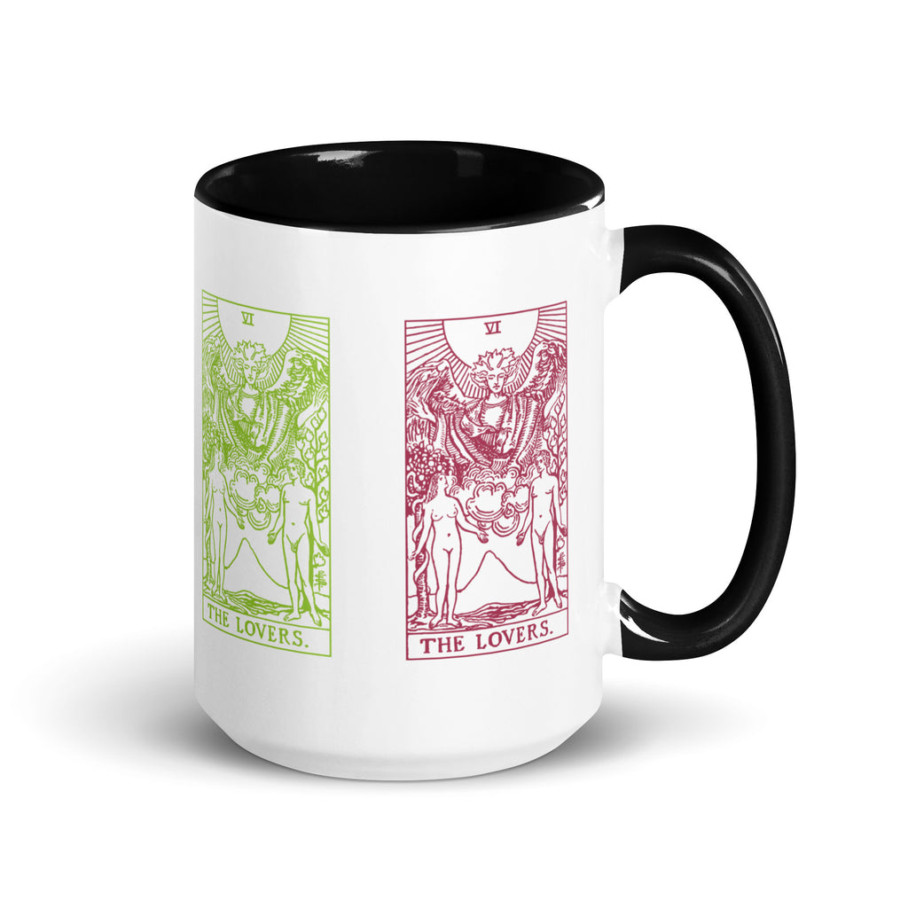 The Lovers Tarot Card 15 oz. Coffee Mug