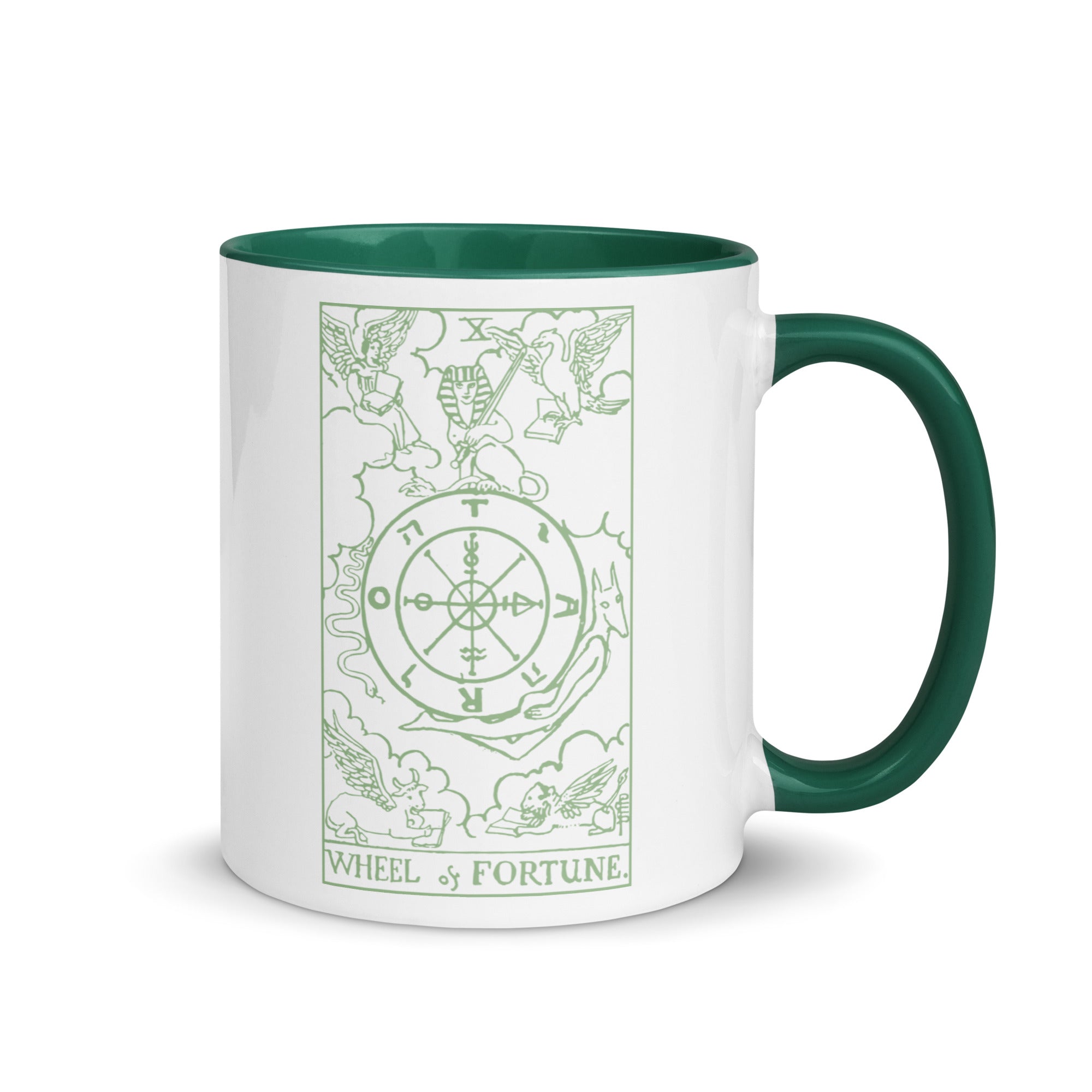 Wheel of Fortune Tarot Card Coffee Mug