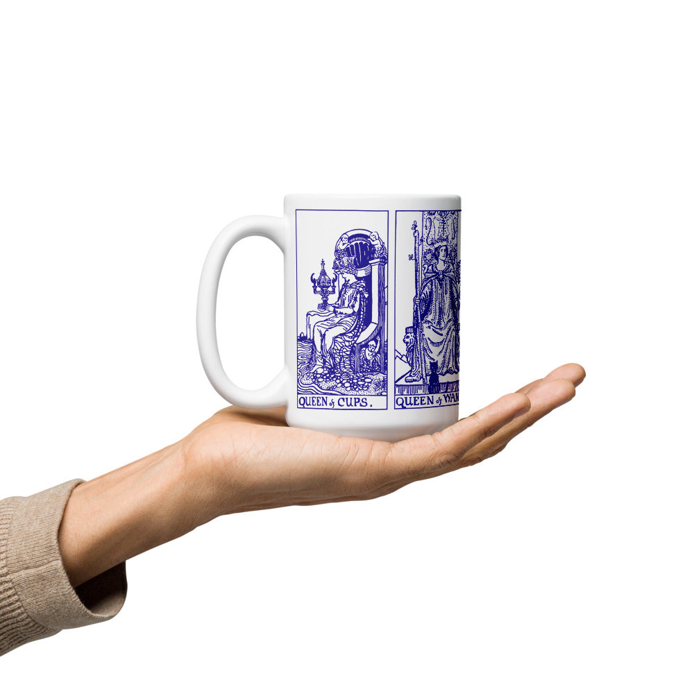 Queen Tarot Cards 15 oz Coffee Mug