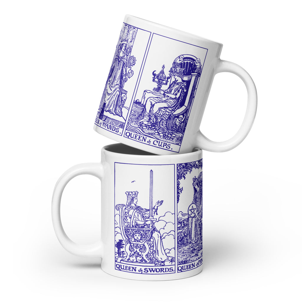 The Queens Tarot Cards 20 oz Coffee Mug