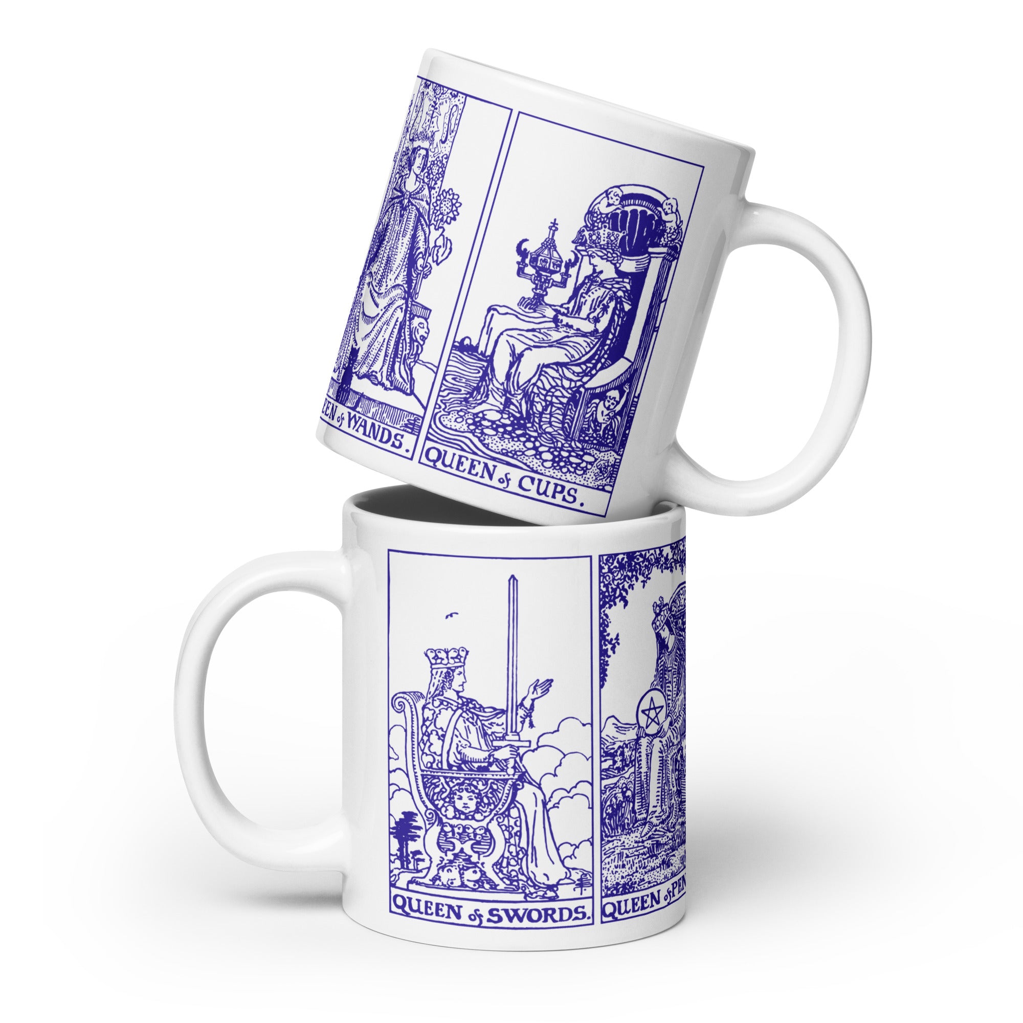 The Queens Tarot Cards 20 oz Coffee Mug