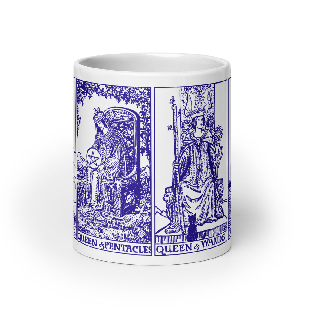 The Queens Tarot Cards 20 oz Coffee Mug