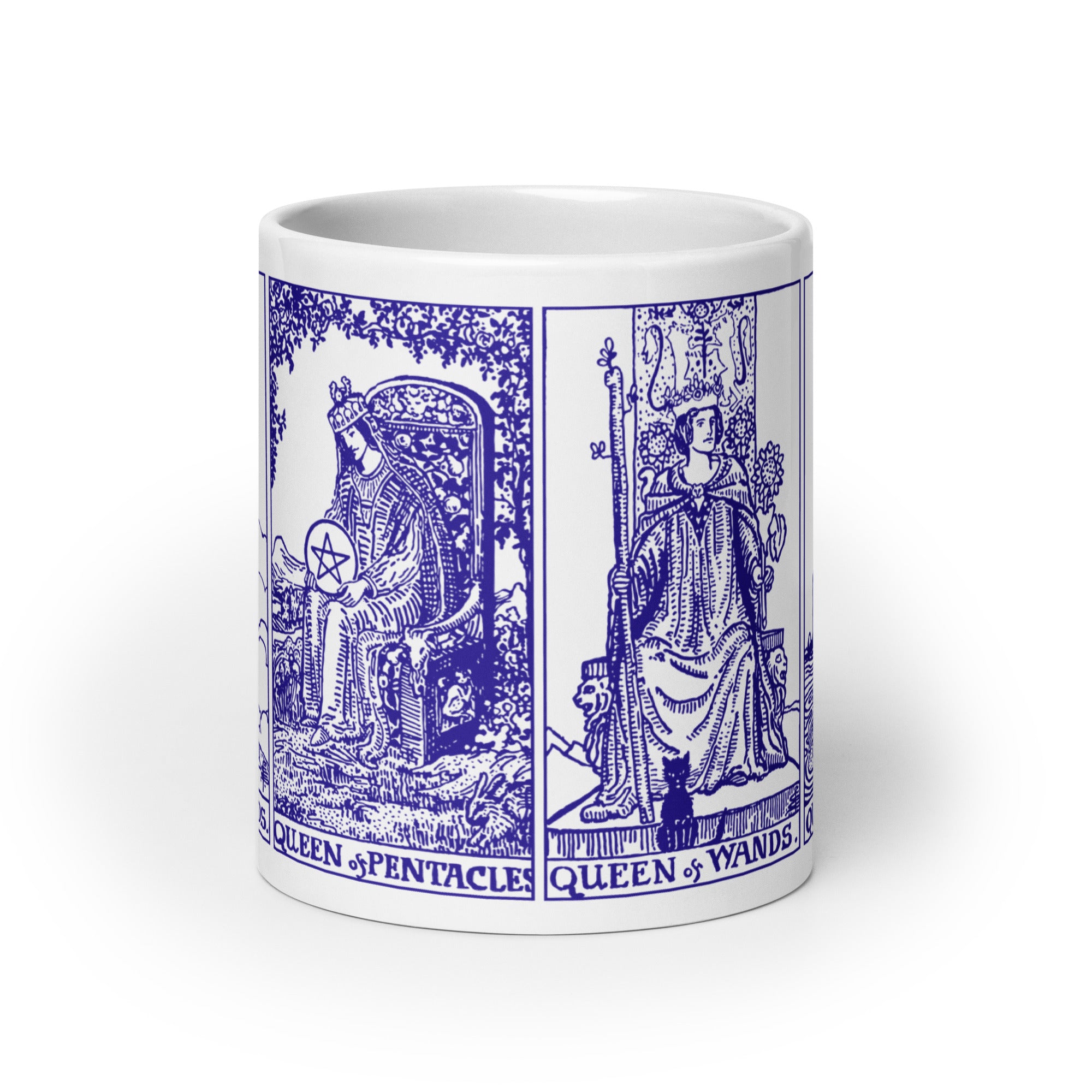 The Queens Tarot Cards 20 oz Coffee Mug