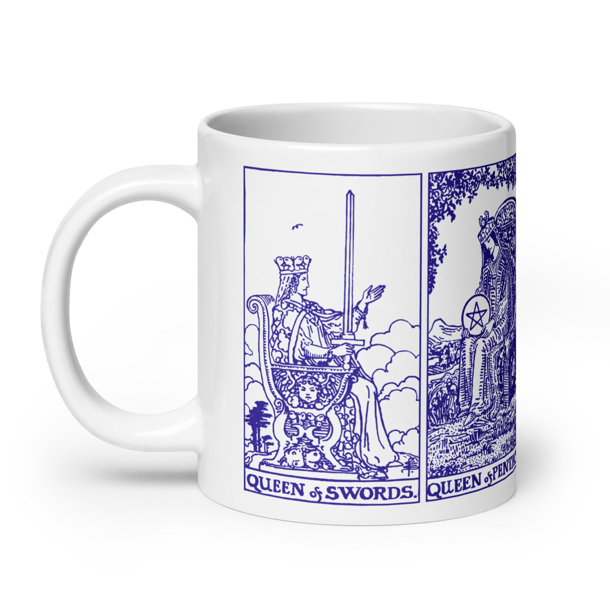 The Queens Tarot Cards 20 oz Coffee Mug