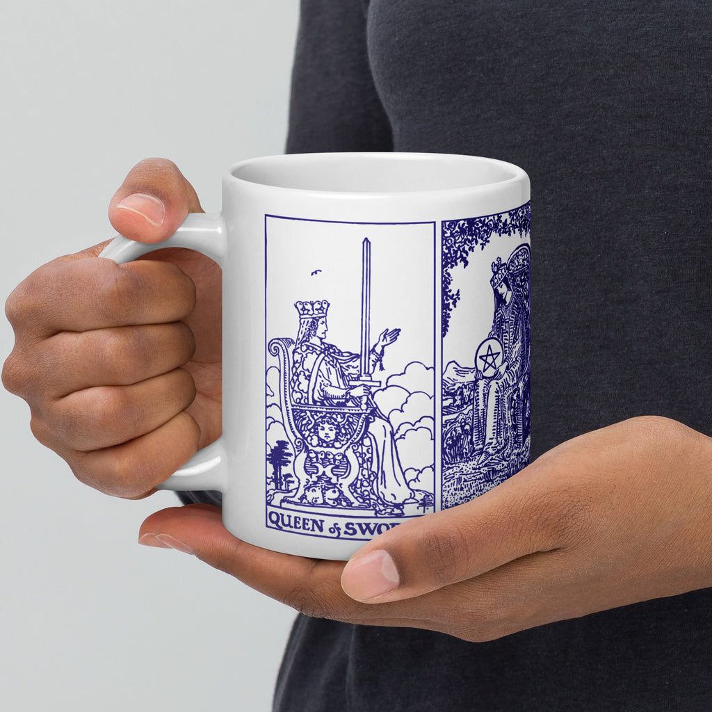 The Queens Tarot Cards 20 oz Coffee Mug