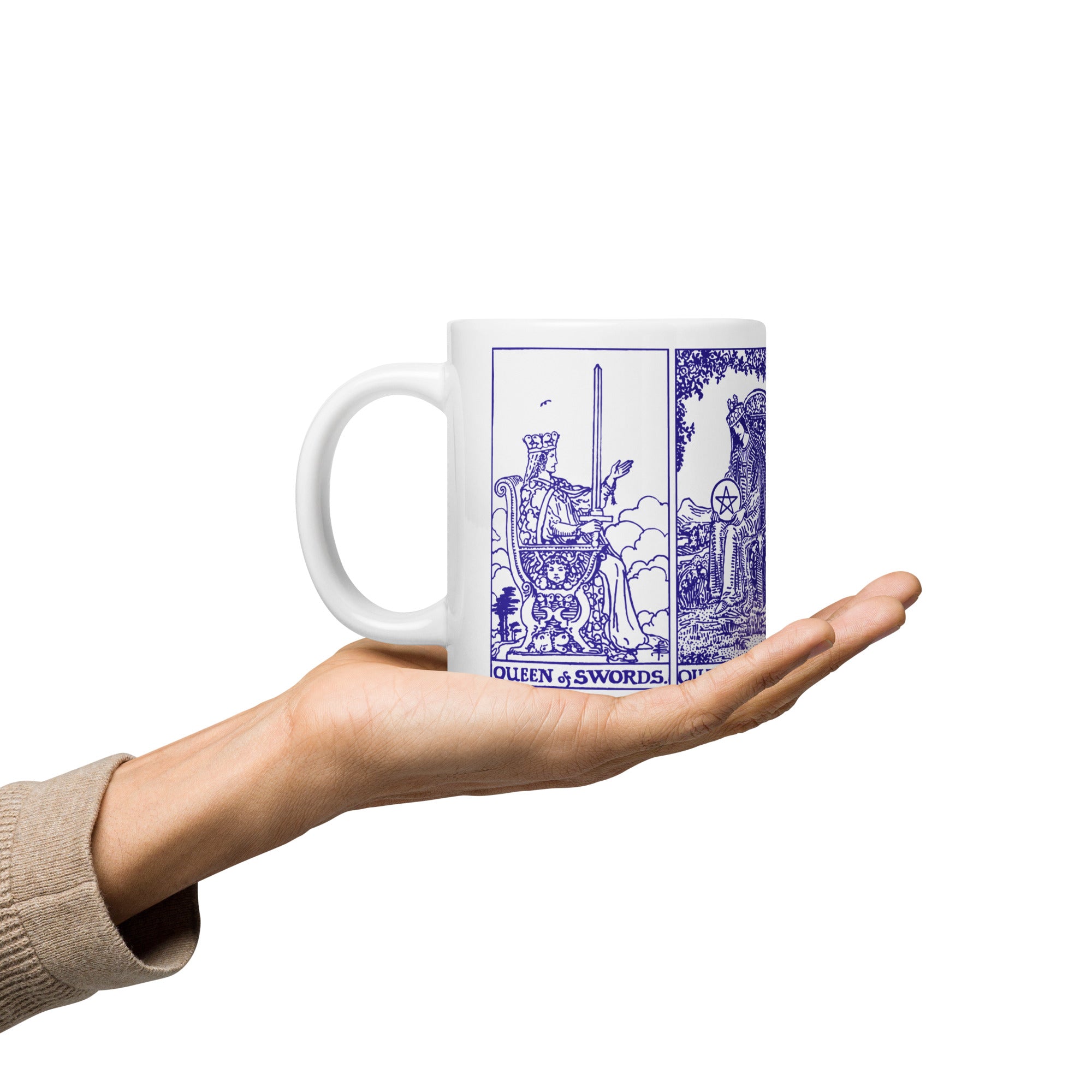 The Queens Tarot Cards 20 oz Coffee Mug