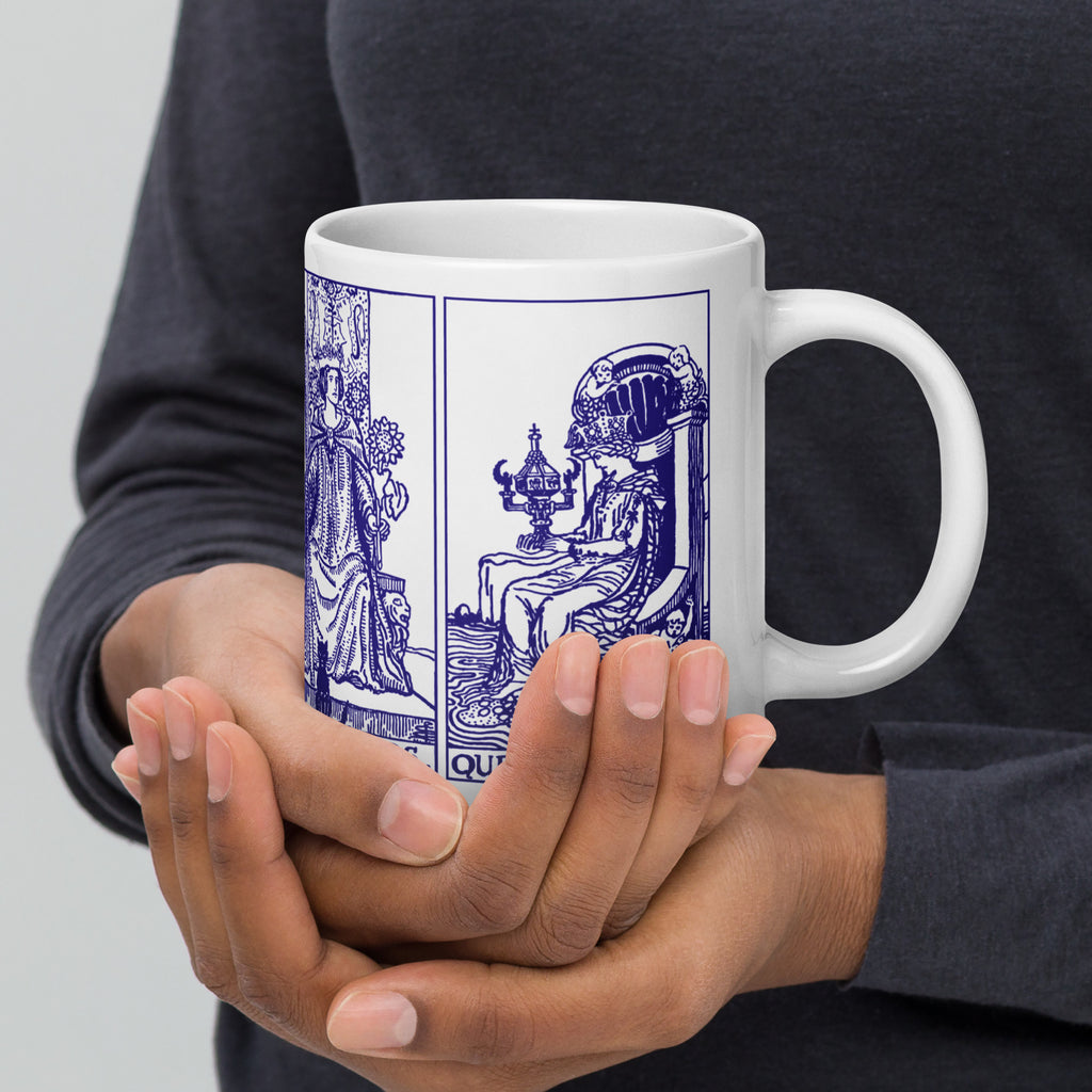 The Queens Tarot Cards 20 oz Coffee Mug