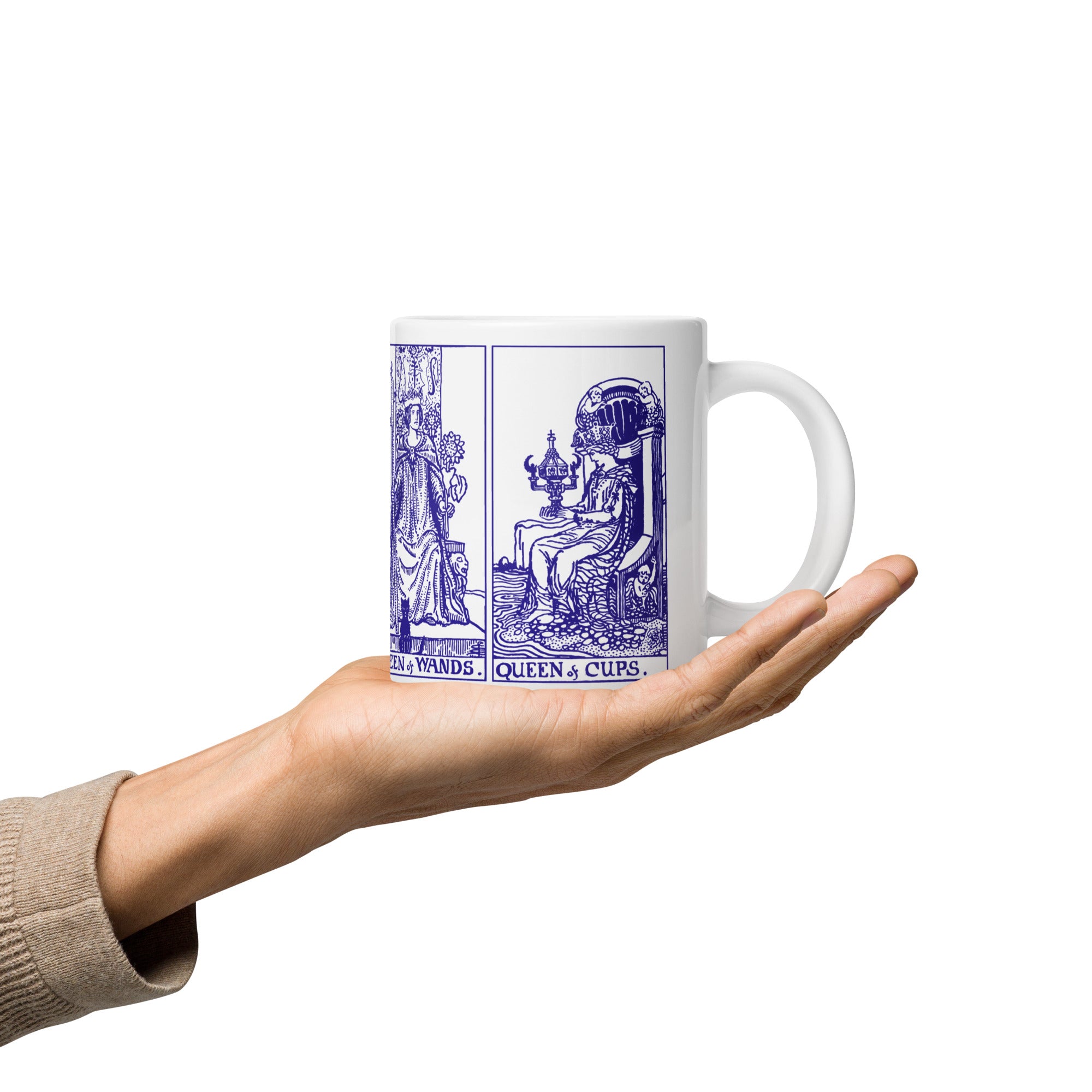 The Queens Tarot Cards 20 oz Coffee Mug