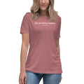 Hiking Together Ladies Fitted Tee