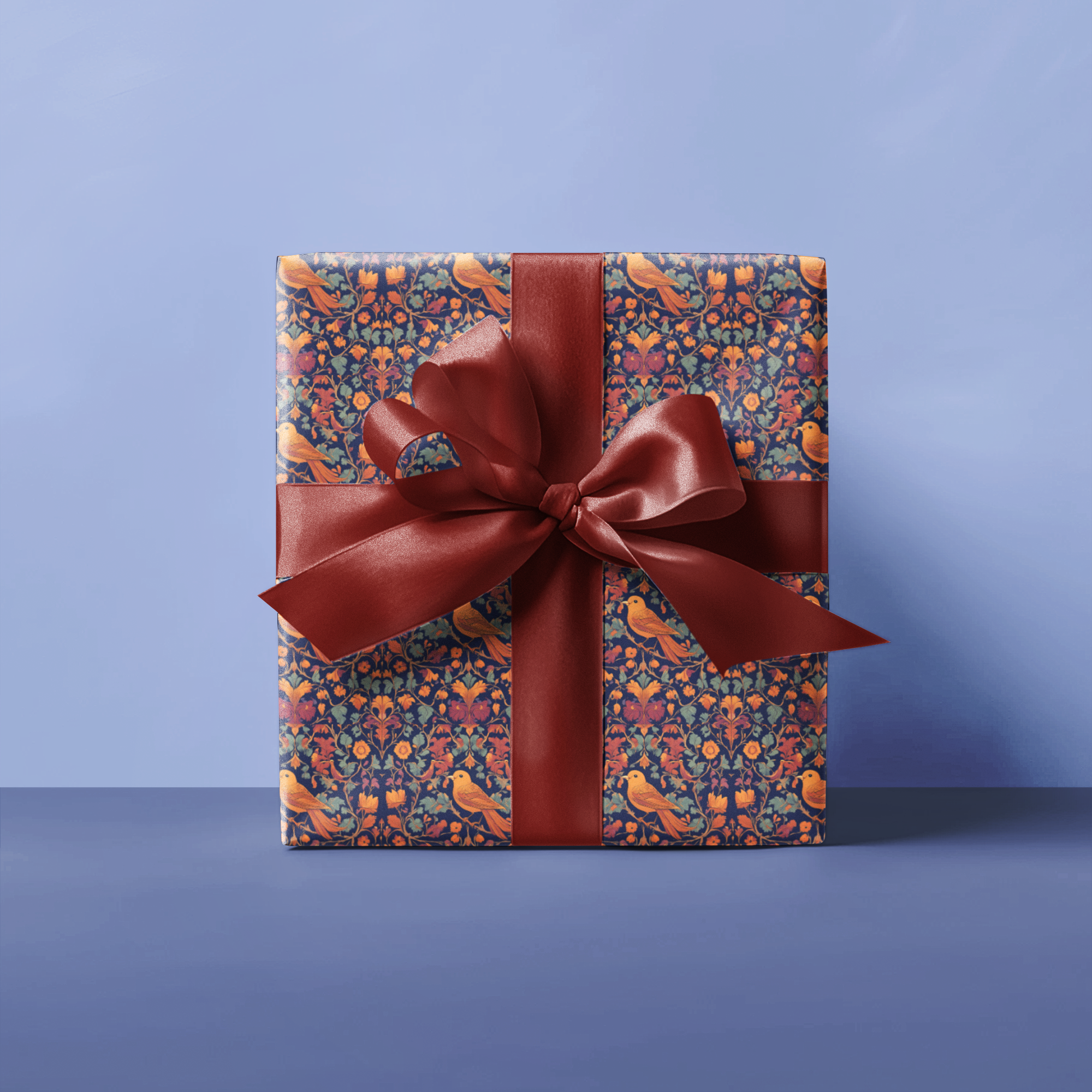 Three Sheets of The Golden Birds Gift Wrap