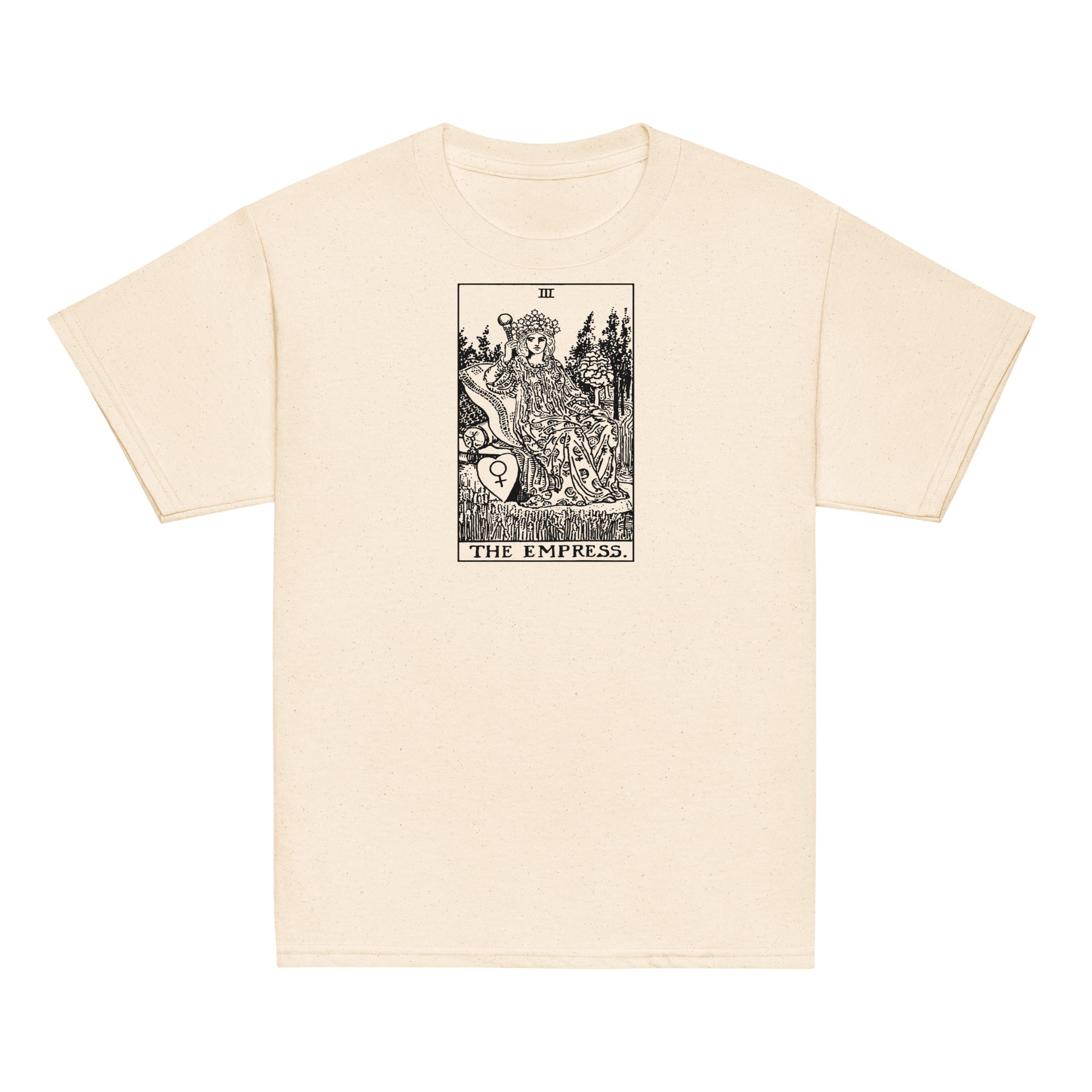 The Empress Tarot Card Tee for Kids