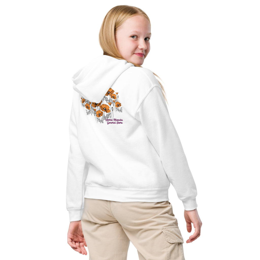 California Poppies Hoodie for Kids