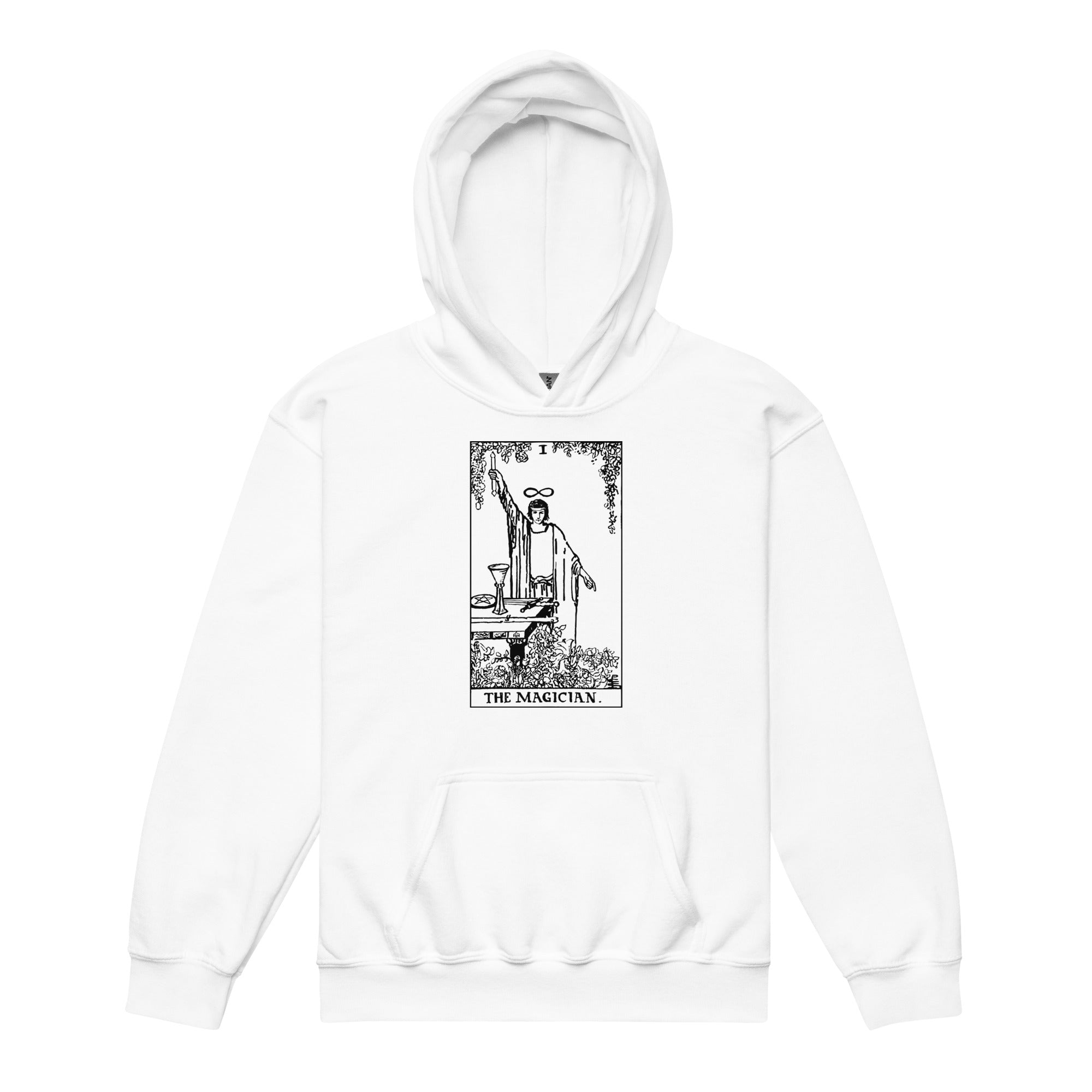The Magician Tarot Card Hoodie for Kids